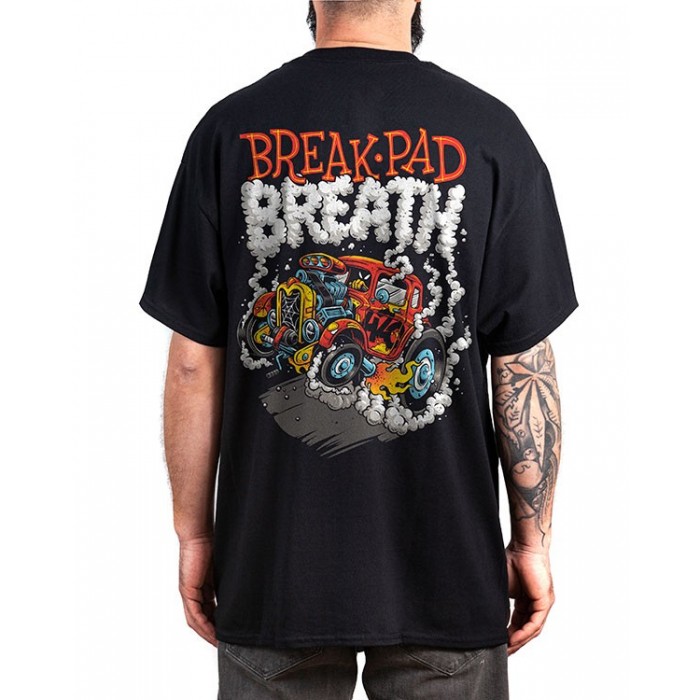 Remera RS Negra Break Pad Breath - M