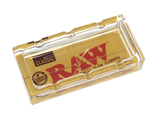 Cenicero Raw Vidrio Rectangular