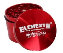 Desmo Elements Aluminio Rojo 4 Partes 63 mm