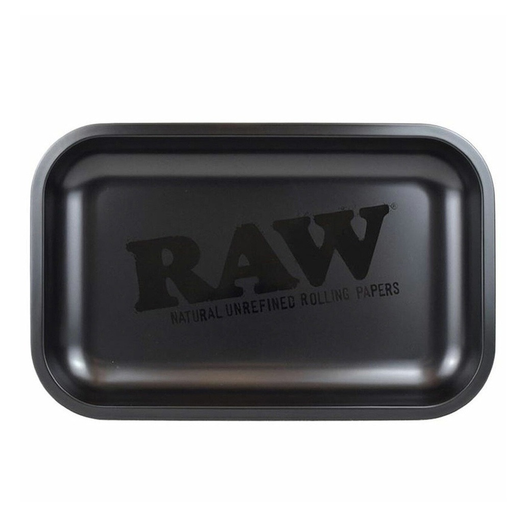 Bandeja Raw Metal Black Mate Small