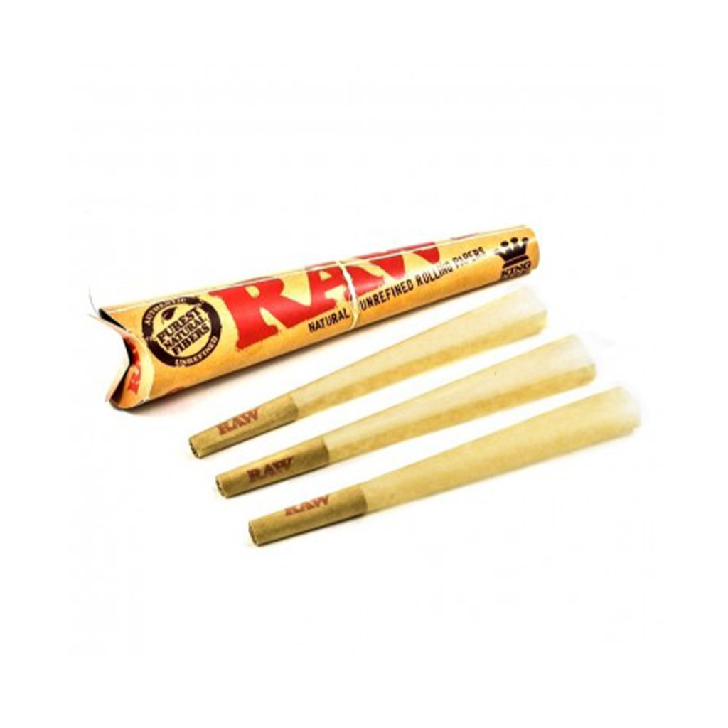 Conos Raw Classic 3 x King Size - Pack 8x