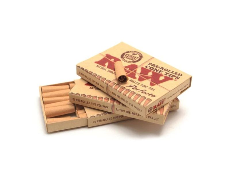 Filtros Raw 21 x Pre-Rolled - Pack 10x