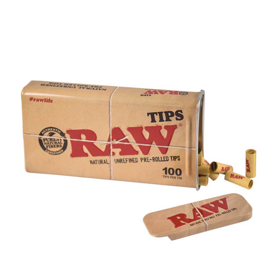 Filtros Raw Pre-Rolled en Lata - 1 Un.