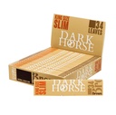 [DHBRKS] Hojillas Dark Horse Brown King Size - Display 25x