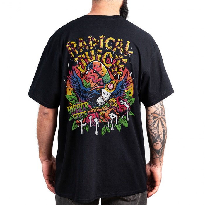 Remera RS Negra Radical Juice - XL