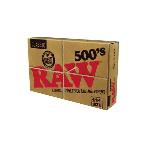 Hojillas Raw 500 Classic 1.1/4 - Pack 5x