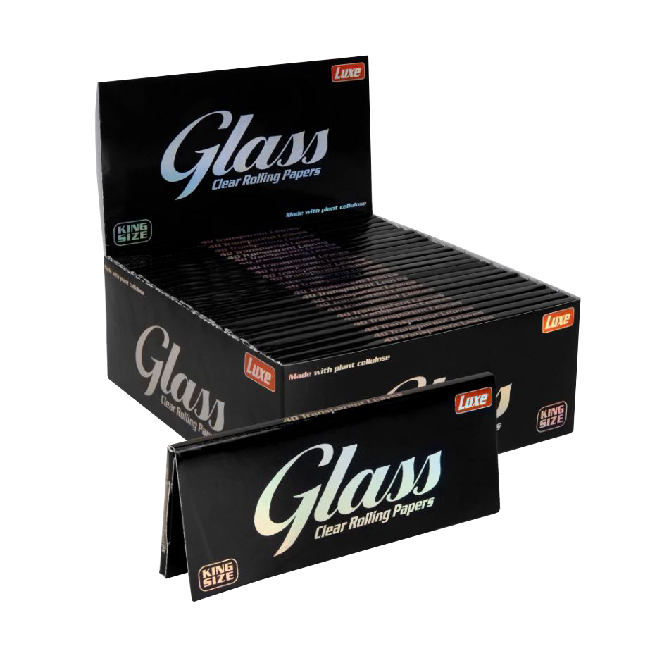 Hojillas Glass Celulosa King Size - Display 24x