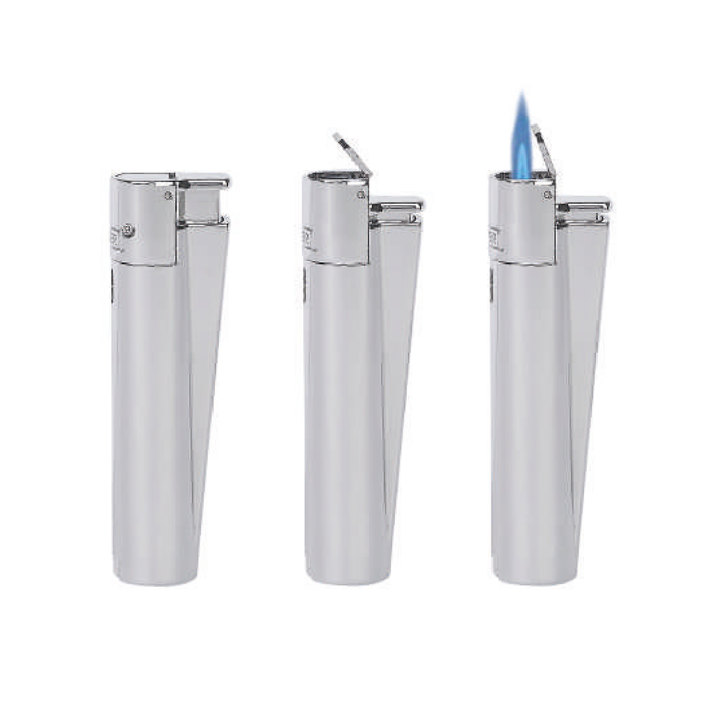 [CLCATSI] Encendedor CLIPPER Catalítico Jet Flame Silver