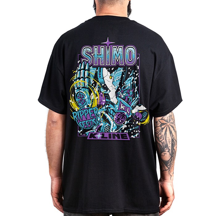 [RSRSHL] Remera RS Negra SHIMO - L