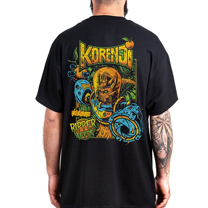 [RSRKOM] Remera RS Negra KORENJI - M