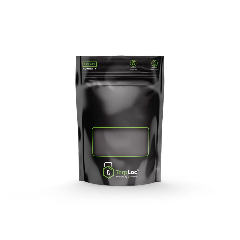 Grove Bags Bolsa con Ventana TerpLoc - 7 gr (1/4 oz) - Pack 10 Uds.