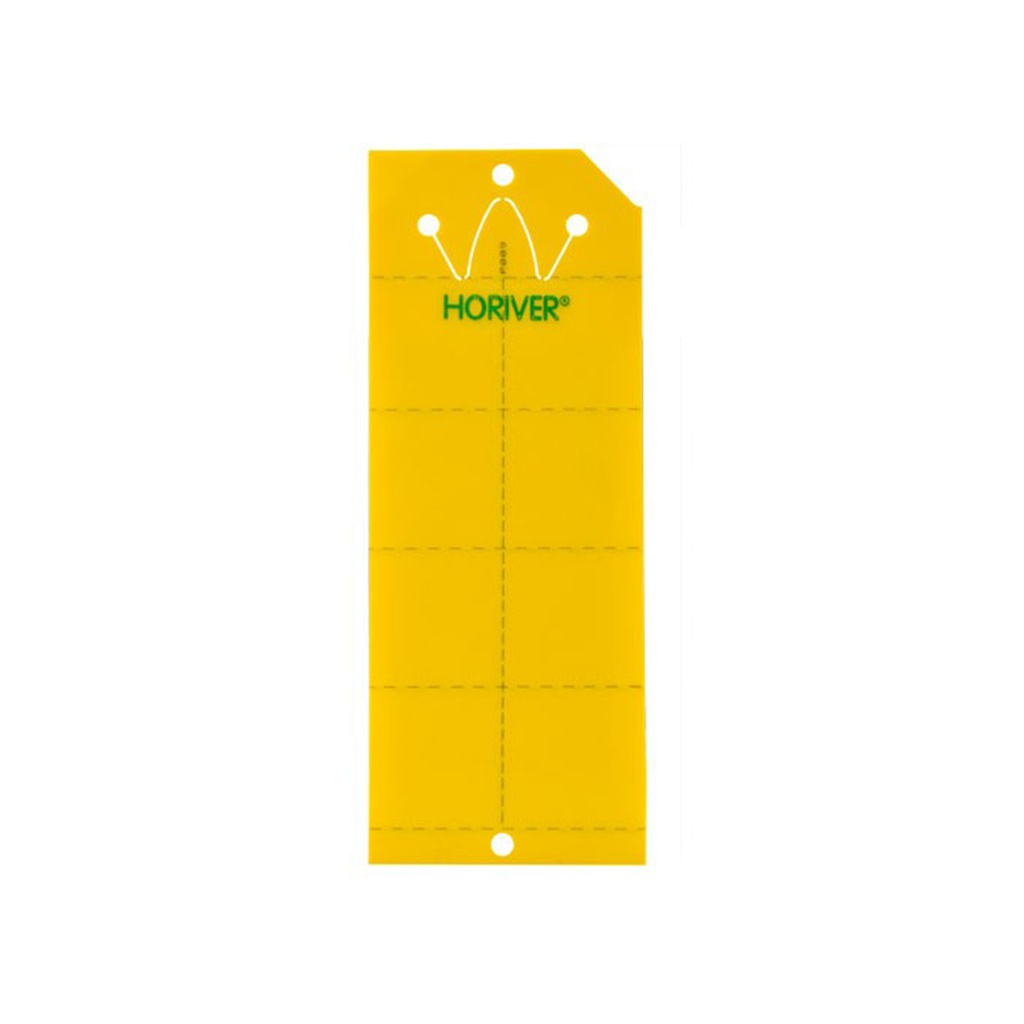 Trampas Amarillas Horiver 10 x 25 cm - 50 Uds.