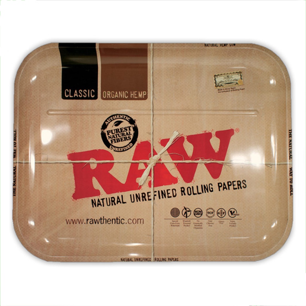 Bandeja Raw Metal Logo Large