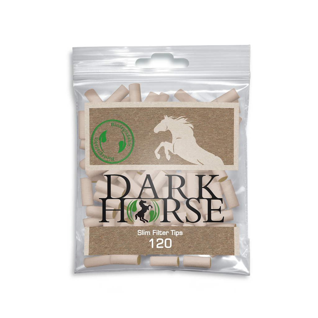 Filtros Dark Horse Biodegradables 6 mm - Pack 120 Uds.