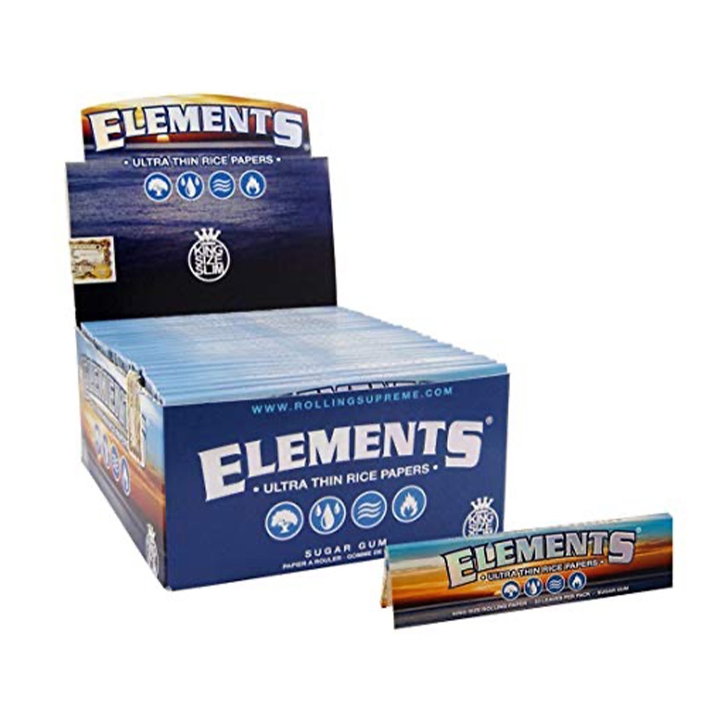 Hojillas Elements King Size - Pack 25x