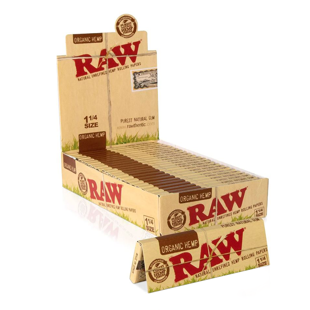 Hojillas Raw Organic 1.1/4 - Display 24x