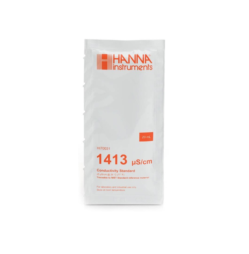 [ECSOL1] Líquido Calibración EC 1413 - 20 ml Sobre