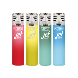 [CLCATP48M] Encendedor CLIPPER Catalítico Plástico Jet Metal Gradient - Display 48x