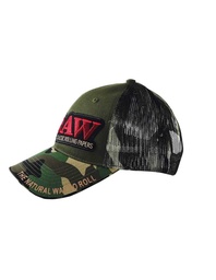 [RAWGO07] Gorra Raw Trucker Camuflaje Verde con Poker
