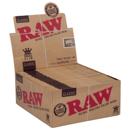 [RAWKSPK] Hojillas Raw Classic King Size Slim - Pack 25x