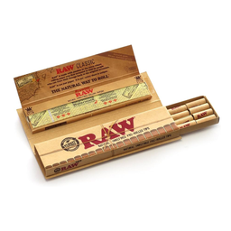 [RAWCKSPPK] Hojillas Raw Connoisseur King Size con Filtros Pre-Rolled - Pack 12x