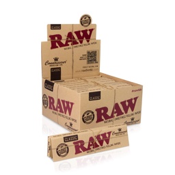 [RAWCON] Hojillas Raw Connoisseur King Size Slim con Filtros - Display 24x